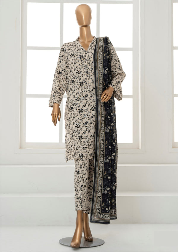 3 Piece – Allover Khaddar Suit.