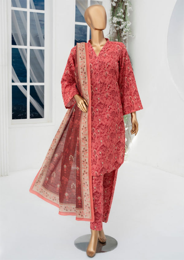 3 Piece – Allover Khaddar Suit.