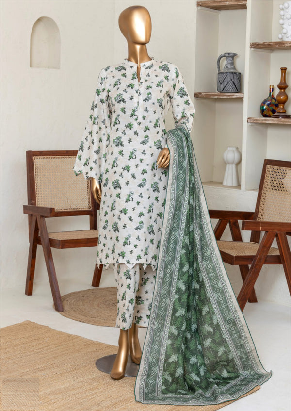 3 Piece – Allover Khaddar Suit.
