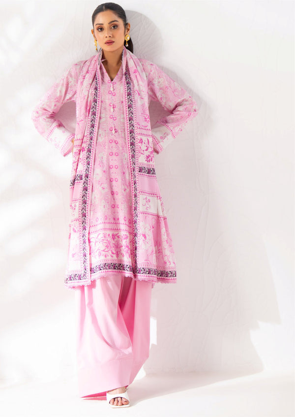 3 Piece - Digital Printed Luxury Lawn.